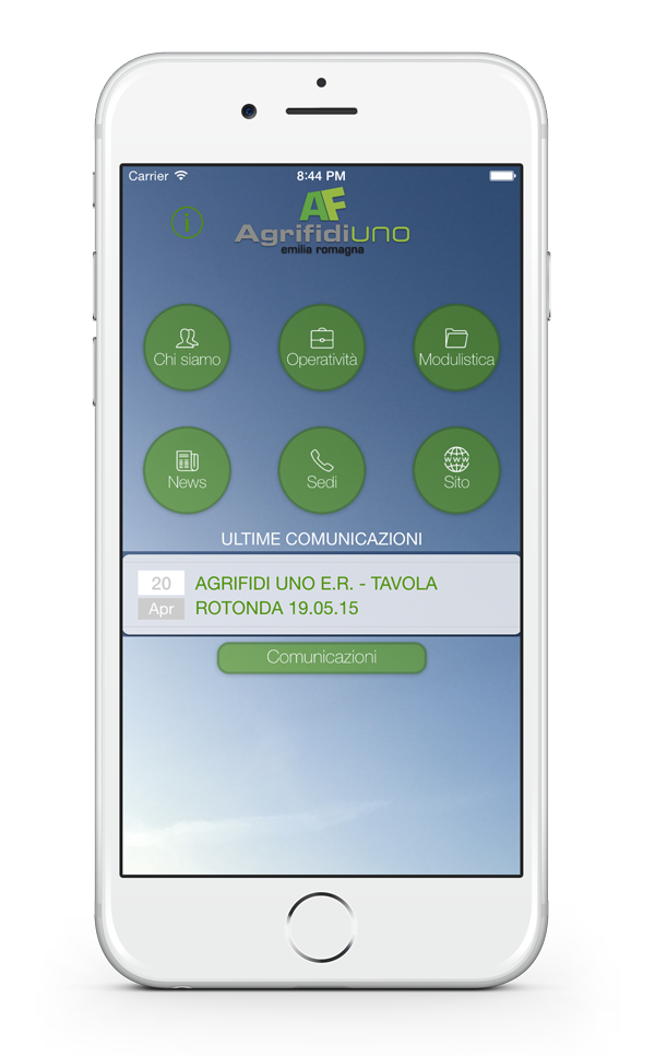 App AgrifidiUno Emilia Romanga